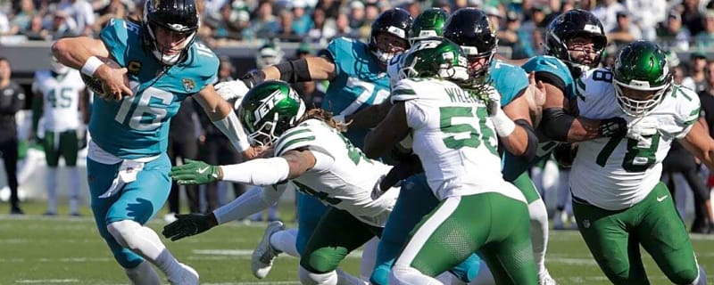 Trevor Lawrence totals six touchdowns in Jaguars&#39; rout of Jets