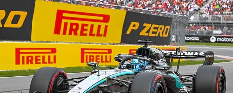 George Russell edges Max Verstappen at Azerbaijan GP