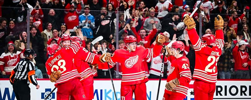 NHL roundup: Red Wings edge Caps on Moritz Seider's late OT goal
