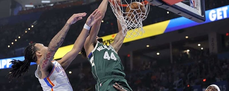 Ousmane Dieng's first double-double carries Bucks past Thunder