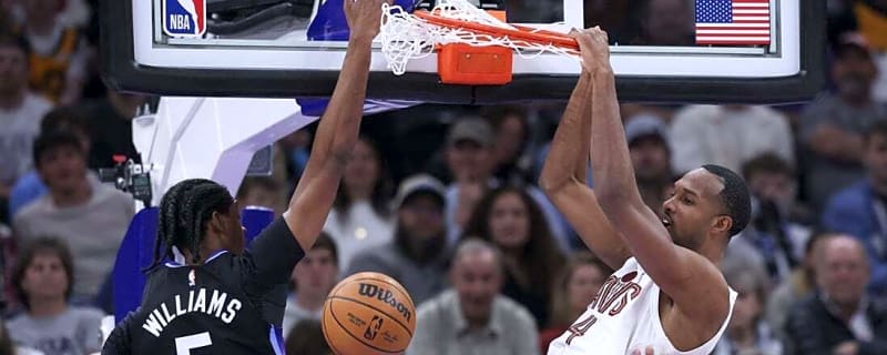 Evan Mobley powers Cavaliers past Jazz