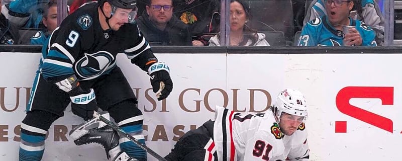 Sharks continue playoff push with win over Blackhawks
