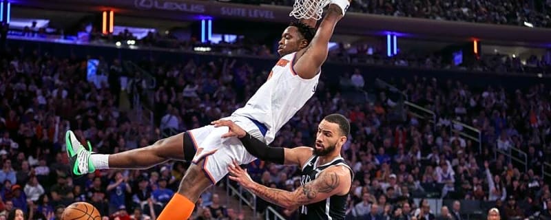 Report: Knicks&#39; OG Anunoby (hamstring) out at least two weeks