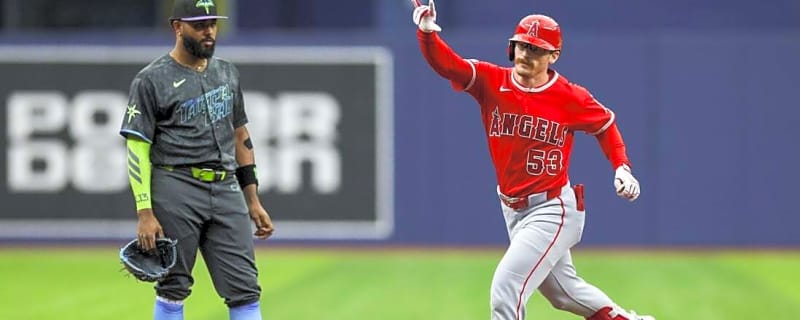 Wade Meckler's slam helps Angels throttle Rays