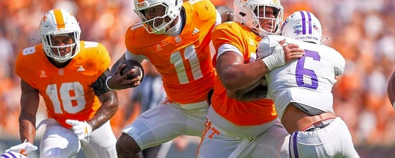 Faizon Brandon stars in debut, No. 20 Tennessee routs Furman