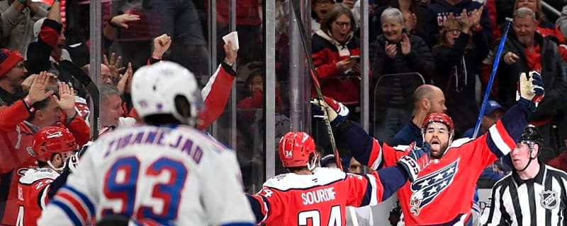 Tom Wilson powers Capitals over Rangers to celebrate Olympic nod