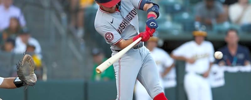Andres Chaparro (2 HRs, 8 RBIs) powers Nationals to 23-4 rout of Athletics