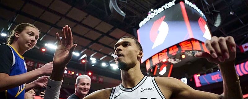 NBA roundup: Spurs storm past Blazers in Victor Wembanyama's return