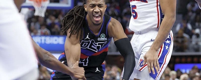 East-best Pistons put win streak up against sagging Pacers