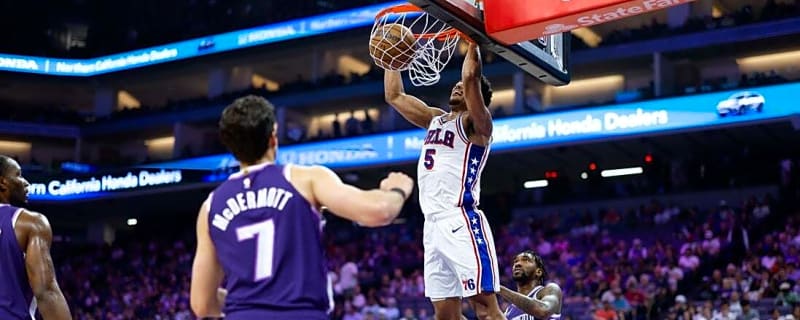 Sixers trio pours in 97 points en route to demolition of Kings