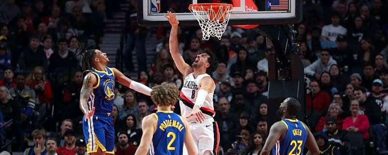 Blazers blast Warriors in first game under Tiago Splitter