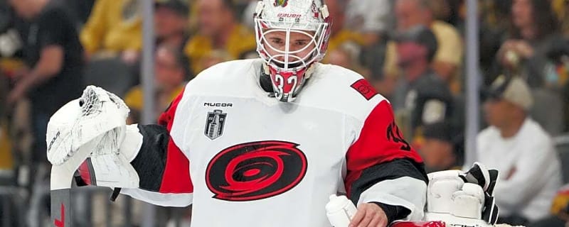 Hurricanes start rookie Brandon Bussi for Game 4 of Stanley Cup Final