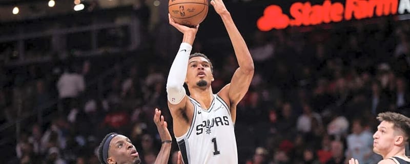 Victor Wembanyama powers Spurs to season sweep of Hawks