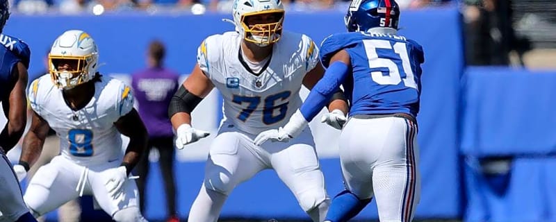 Chargers LT Joe Alt (ankle) doubtful for Sunday&#39;s game