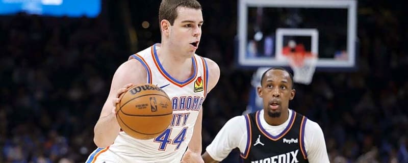 Thunder's Nikola Topic (back) expected to be ready for 2026-27 season