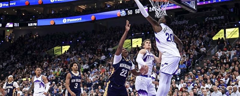 Jaren Jackson Jr., Jazz eke out home-opening win over Pelicans