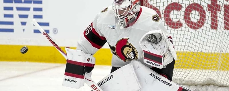 Senators G Linus Ullmark taking leave of absence