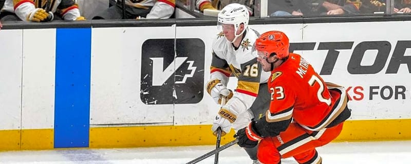 Cutter Gauthier&#39;s OT goal lifts Ducks past Golden Knights