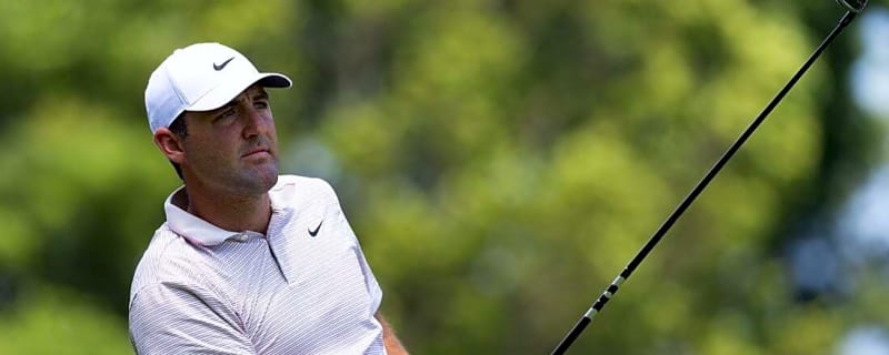 Scottie Scheffler tied for Travelers lead after chasing a 59