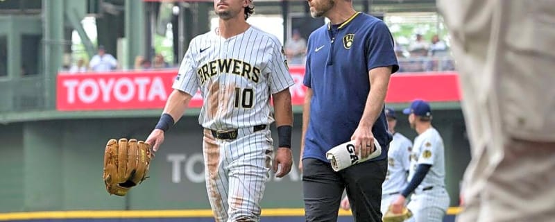 Brewers OF Sal Frelick exits game with hamstring injury