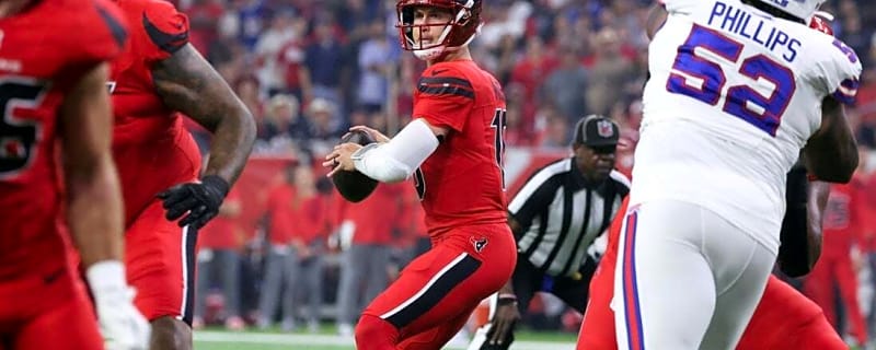 Defense racks up 8 sacks as Texans shut down Bills