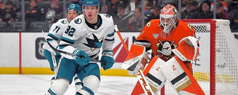 Macklin Celebrini extends point streak as Sharks edge Ducks