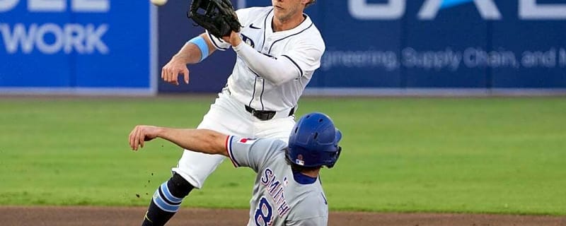 Rays rally for three in 9th, complete sweep of Rangers