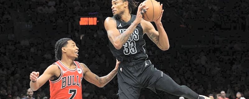 Nic Claxton sets career high as Nets pull out victory over Bulls