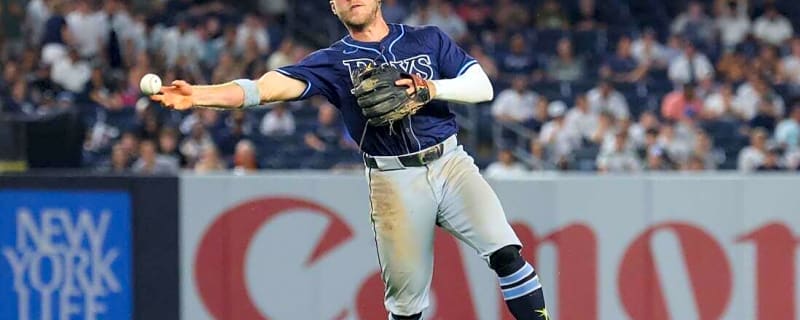 Rays place SS Taylor Walls (oblique) on IL; Carson Williams on deck