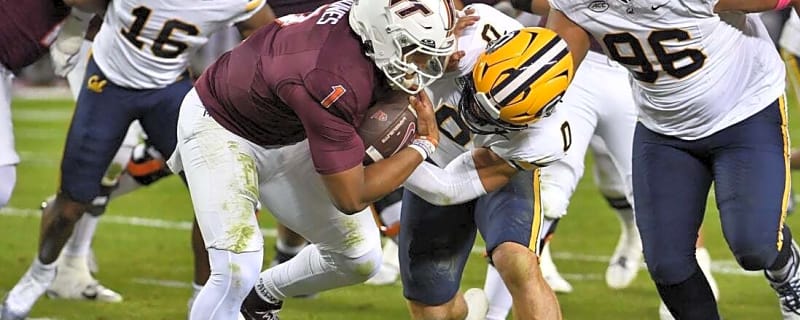 Kyron Drones, Virginia Tech eke out win over Cal in 2 OTs