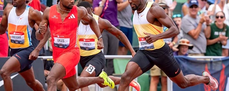 Noah Lyles wins U.S. 200 title in feisty final vs. Kenny Bednarek