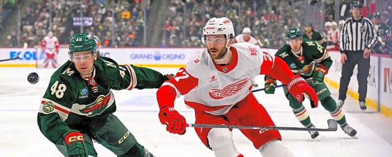 Wild's Kirill Kaprizov caps big night with OT goal vs. Wings