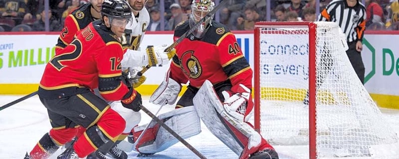 Stephen Halliday, Senators crush Golden Knights