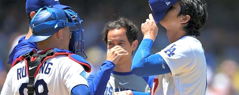 Dodgers' Shohei Ohtani (knee) out of rotation indefinitely