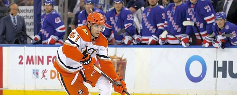 Cutter Gauthier's two goals life Ducks over Rangers