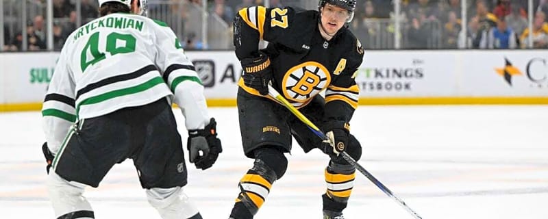 Viktor Arvidsson's hat trick helps Bruins beat Stars, extend surge