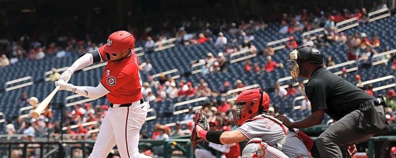 Nationals thump Reds to complete 3-game sweep