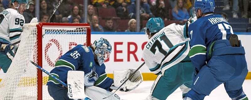 Macklin Celebrini (goal, assist), Sharks double up Canucks
