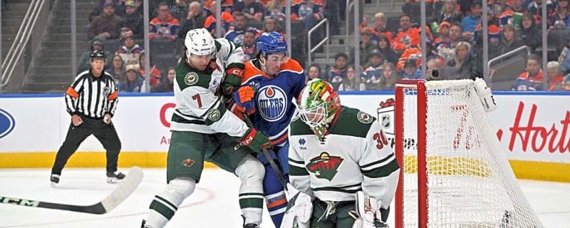 Jesper Wallstedt continues stellar run as Wild blank Oilers