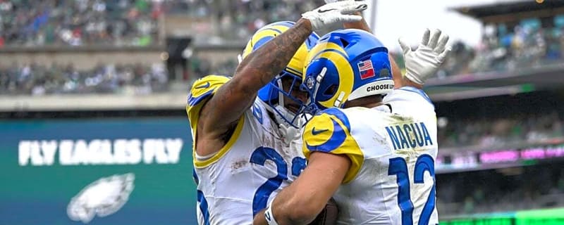 Kyren Williams, Rams run past Eagles