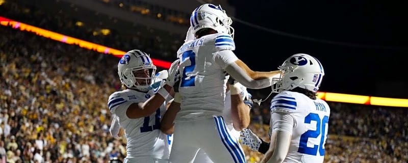 Down 14 early, No. 25 BYU rebounds to edge Colorado