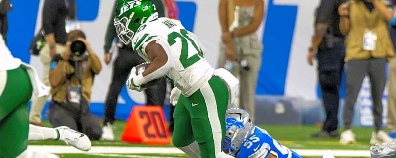 Jets RB Breece Hall out with thigh injury