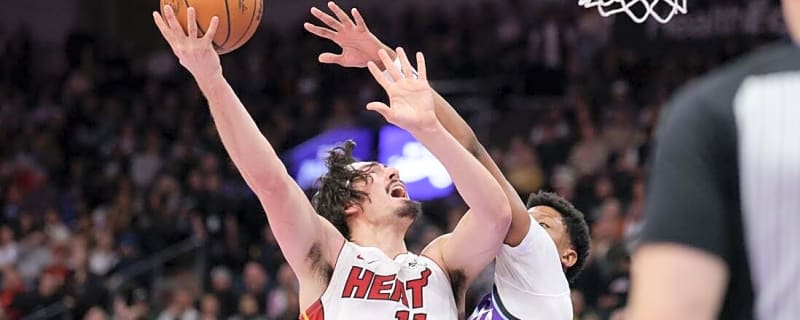 Bam Adebayo powers Heat in blowout of reeling Jazz