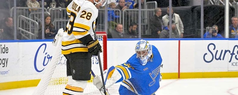 Mark Kastelic, Fraser Minten boost Bruins past Blues