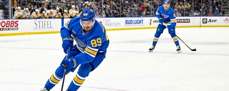 Pavel Buchnevich, Blues snap Predators' 3-game winning streak