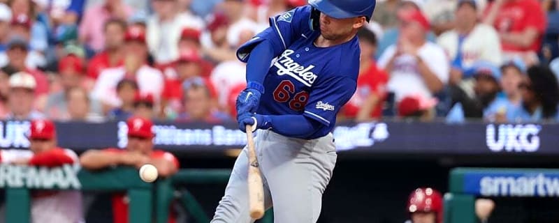Dodgers C Dalton Rushing diagnosed with partial UCL tear