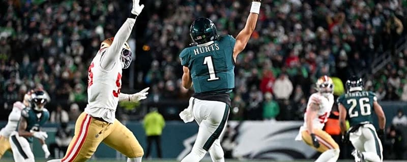 Eagles QB Jalen Hurts: 'Too soon' to think about OC returning