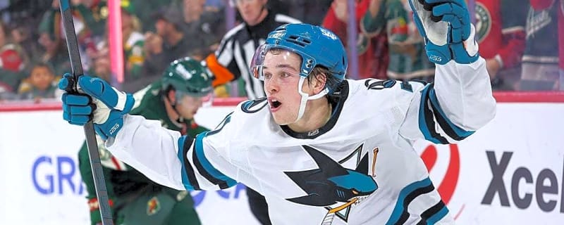 Macklin Celebrini nets OT winner as Sharks outlast Wild