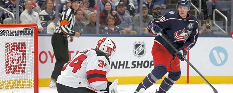 Dawson Mercer scores twice as Devils defeat Blue Jackets