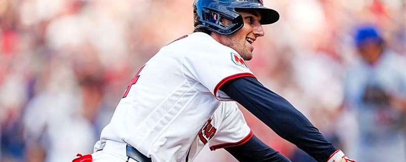 Chase DeLauter embraces hot start as Guardians host Cubs